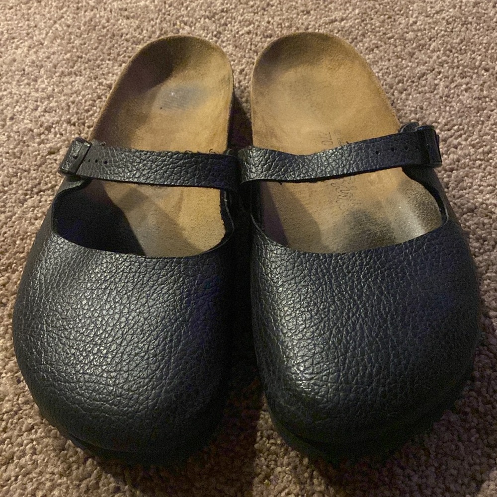 Birkenstock Birki's Maria Slip On Clogs black Mary Jane Women’s 11.5 EU 42